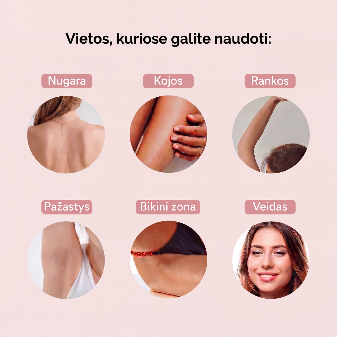 BLIME™ Elektrinis 2 Viename Skustuvas