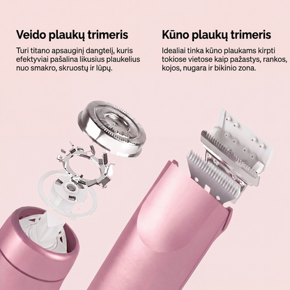 BLIME™ Elektrinis 2 Viename Skustuvas