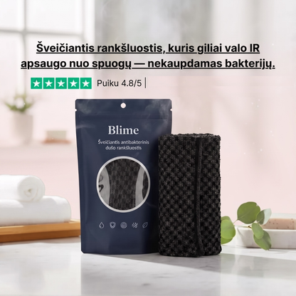 BLIME™ Antibakterinis Dušo Rankšluostis
