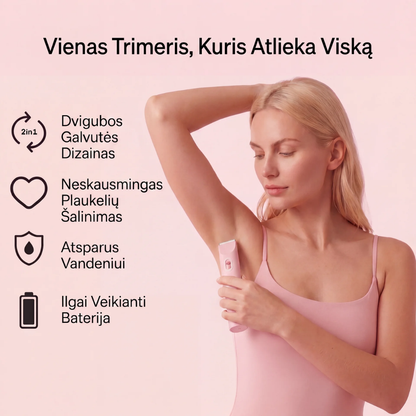 BLIME™ Elektrinis 2 Viename Skustuvas